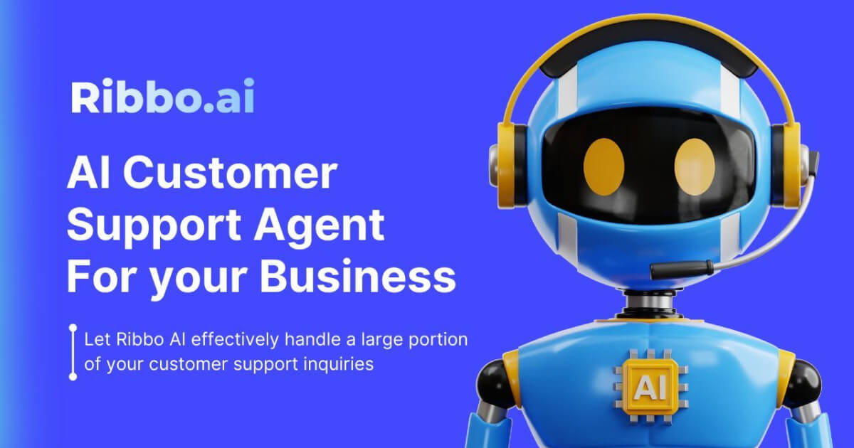 Ribbo - AI Customer Support Agent for Your Business